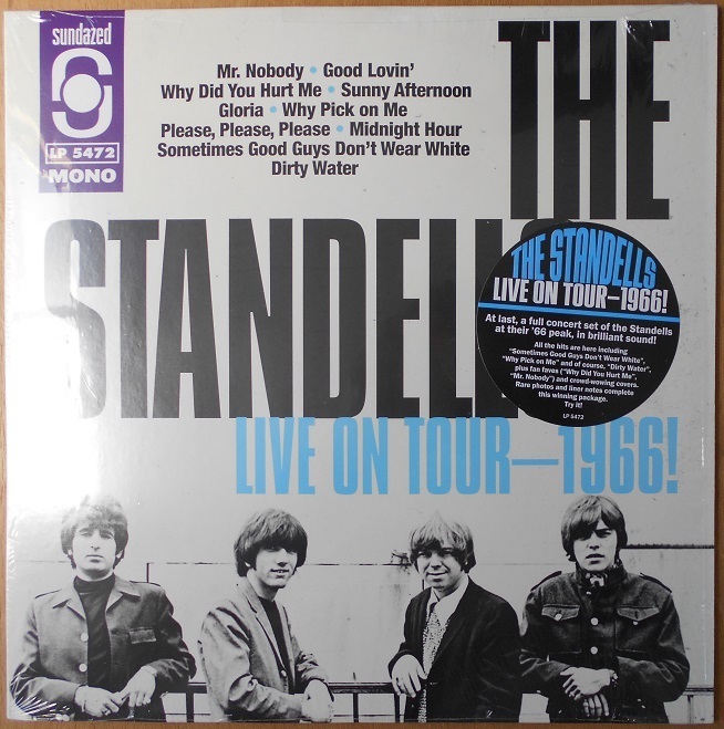 ■新品■The Standells スタンデルズ/live on tour-1966!(LP) The Count Bishops カウント・ビショップス The Inmates インメイツ拍卖