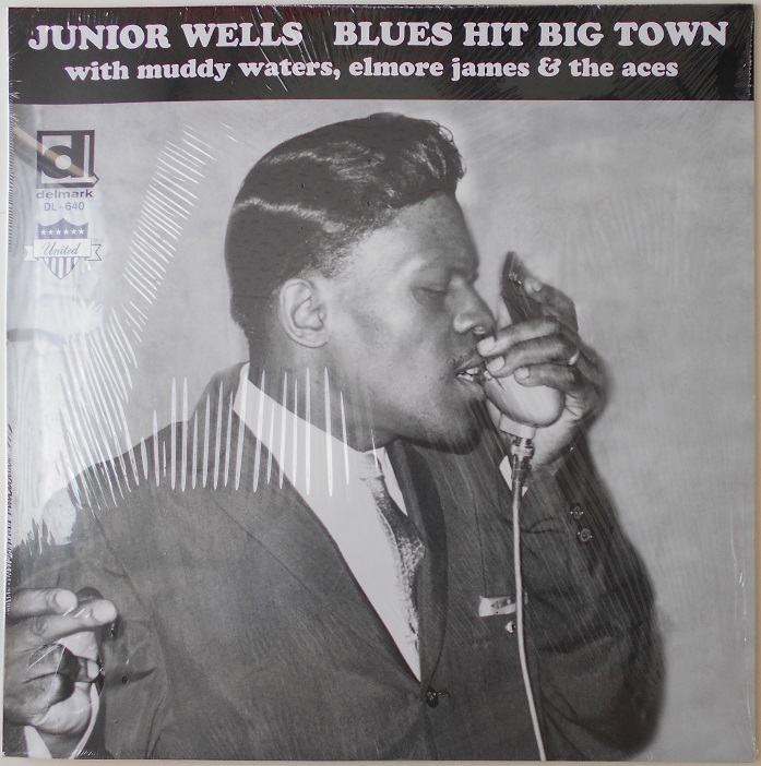 ■新品■Junior Wells ジュニア・ウェルズ/blues hit big town(LP) Muddy Waters マディ・ウォーターズ Elmore James エルモア・ジェームズ拍卖