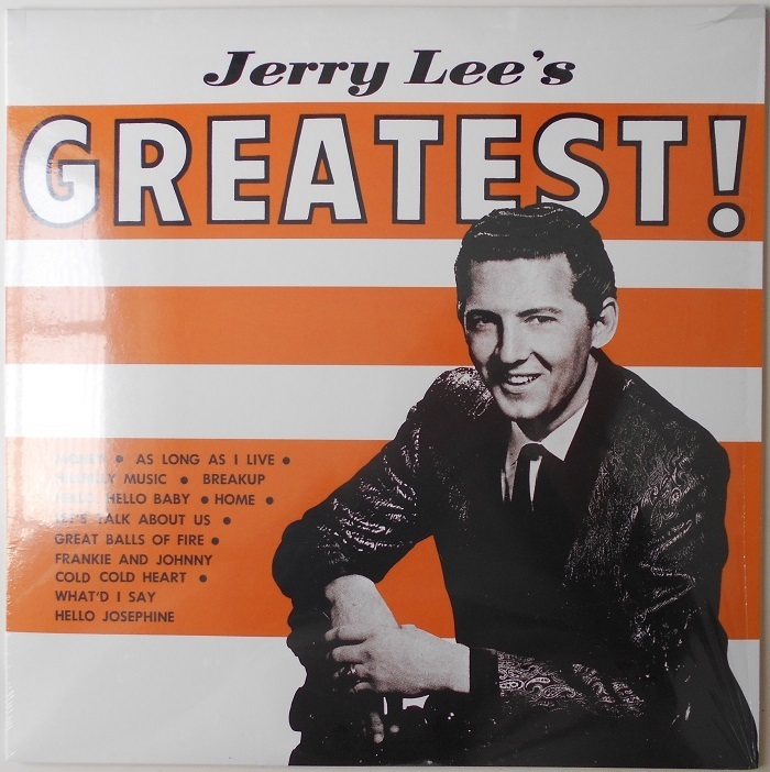 ■新品■Jerry Lee Lewis ジェリー・リー・ルイス/Jerry Lee's greatest!(LP)拍卖