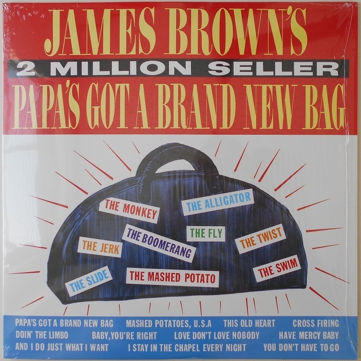 ■新品■James Brown ジェームズ・ブラウン/papa's got a brand new bag(LP) キズ特価!!!拍卖