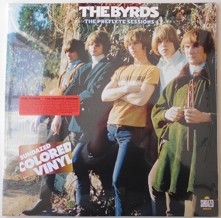 ■新品■Byrds バーズ/preflyte sessions(2LPs) カラー(YELLOW + RED)レコード拍卖