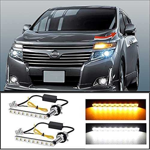 LEDウィンカー ポジション エルグランドE52 後期 専用 流れる シーケンシャルウィンカー 機能付き ハイフラ防止 抵抗内蔵 車種別専用設計拍卖