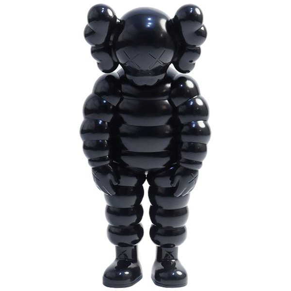 カウズ KAWS ×MEDICOM TOY メディコムトイ WHAT PARTY フィギュア 黒 Size【フリー】 【新古品・未使用品】拍卖