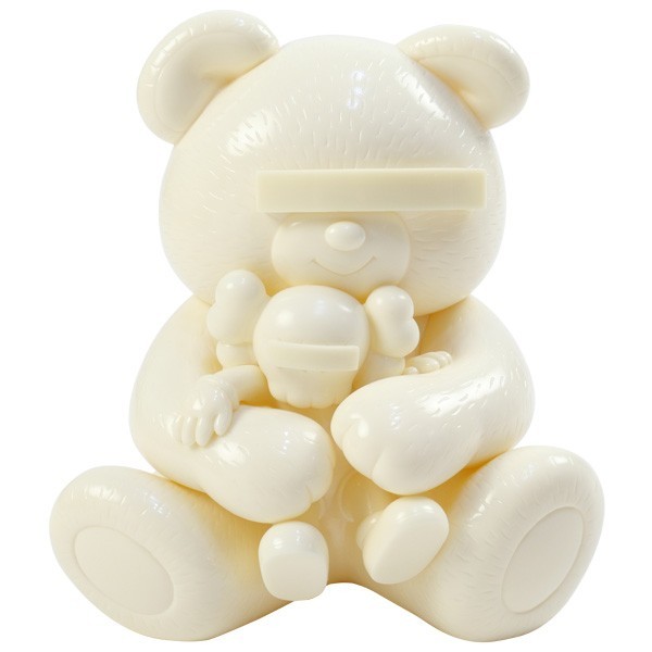 カウズ KAWS ×MEDICOM TOY×UNDERCOVER BEAR KAWS COMPANION ベアー フィギュア 白 Size【フリー】 【新古品・未使用品】拍卖