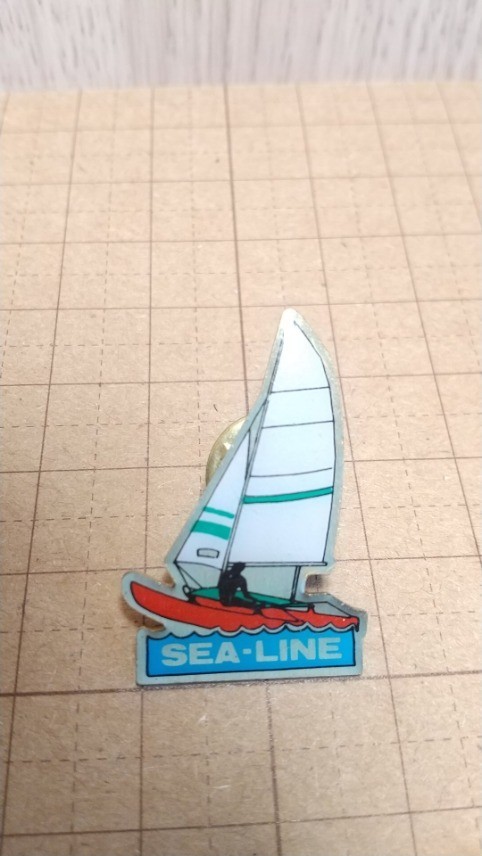 414 ヨット SEA LINE レトロ アンティークコレクション ピンズ ピンバッチ拍卖