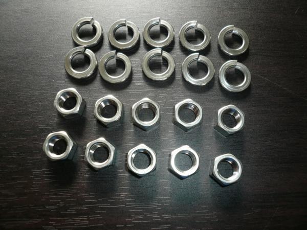 ステンレス製 ナット M10 P1.25mm レンチ14mm 10個set 新品 EX拍卖