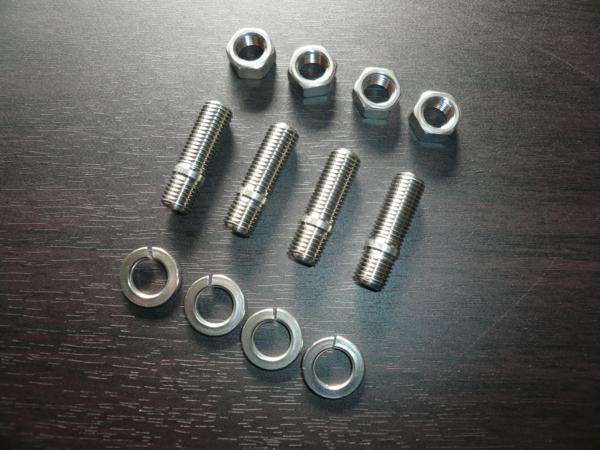 ステンレス製 スタッドボルト&ナット M10 L35mm 4本set 新品 EX拍卖