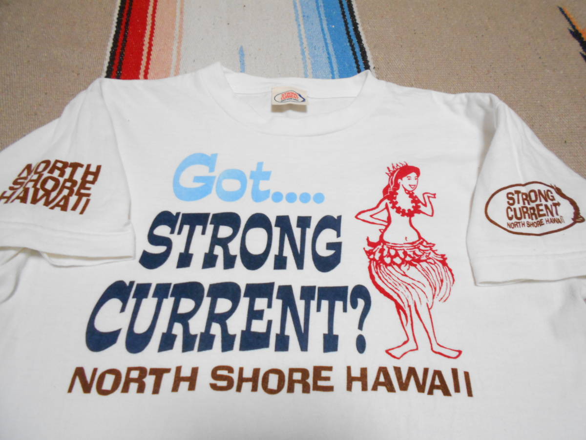 STRONG CURRENT NORTHSHORE HAWAII サーフィン オールドサーフ ロングボード ノーズライド フラダンス SURFING LONGBOARD MALIBU VINTAGE拍卖