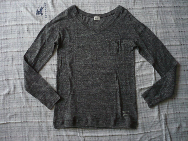 quadro クオドロ★コットンロングT 薄手セーター 日本製拍卖