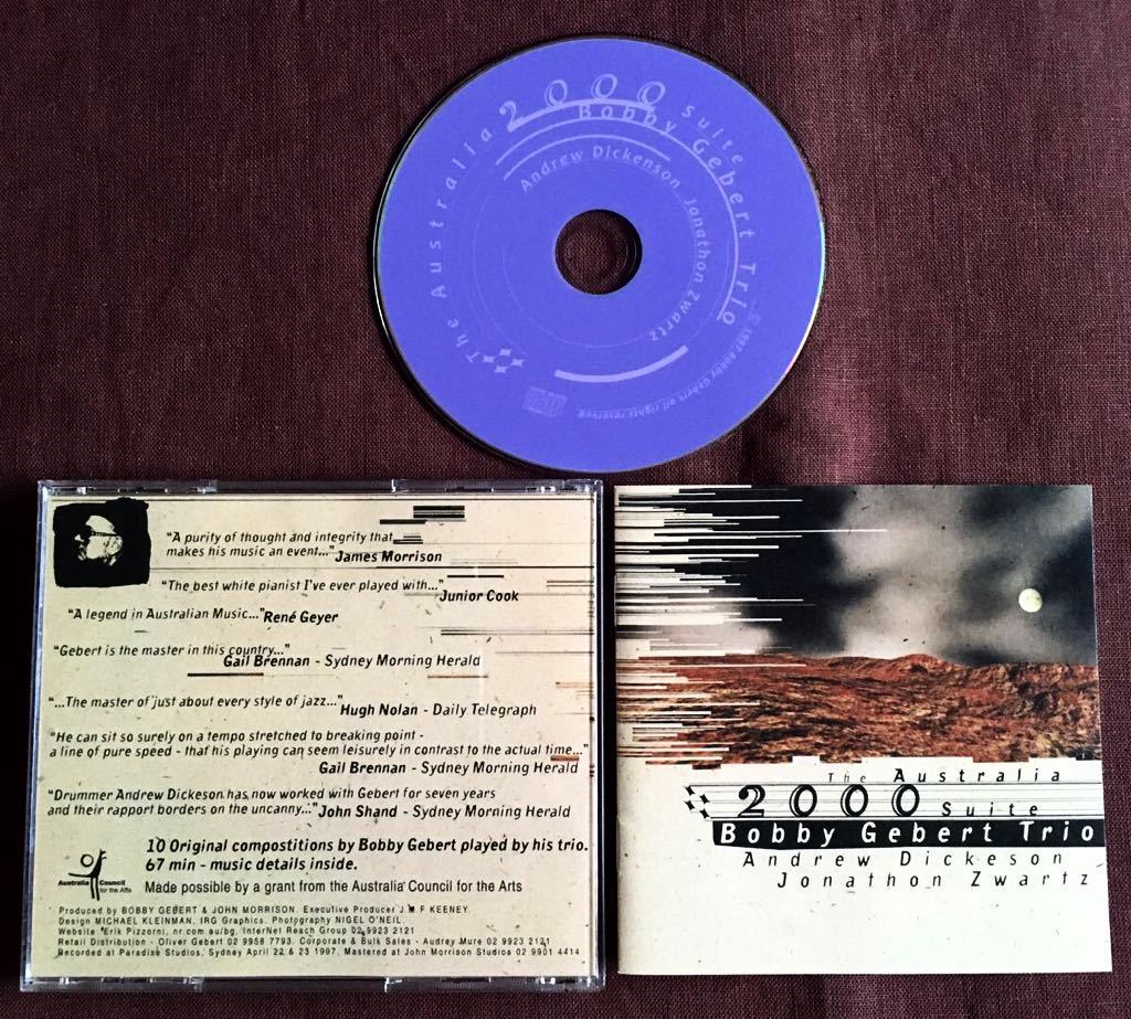 ボビー・ゲバート/オーストラリア出身ジャズ・ピアノ名手/ピアノ・トリオ/ジョナサン・ズヴァルツ/アンドリュー・ディッカーソン/1997年拍卖