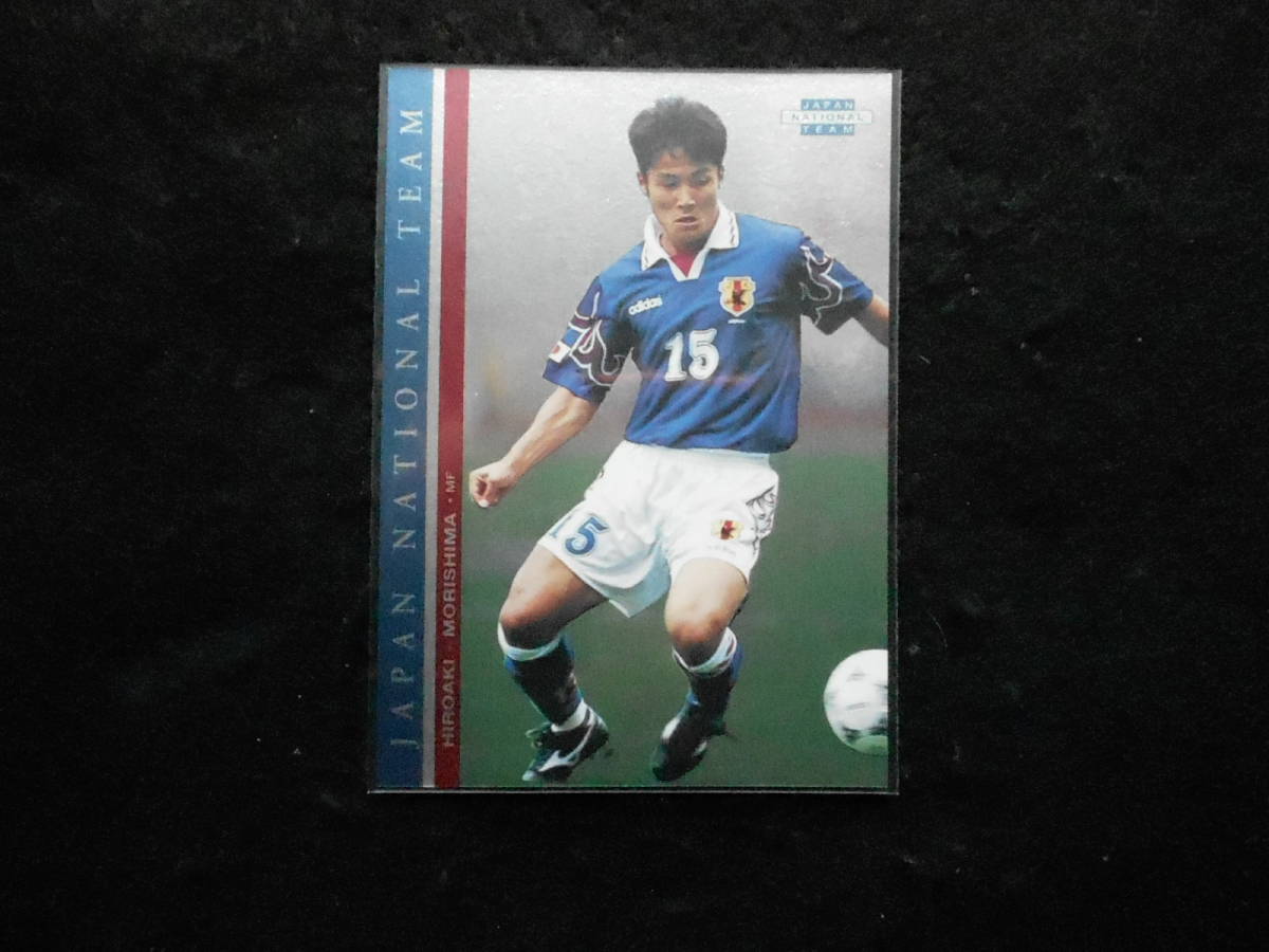 エポック1998サッカー日本代表オフィシャルカード森島寛晃W18拍卖