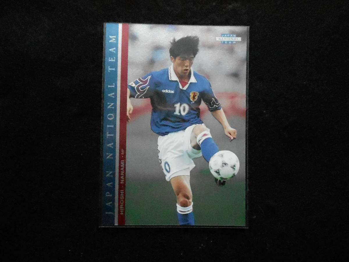 エポック1998サッカー日本代表オフィシャルカード名波浩W16拍卖