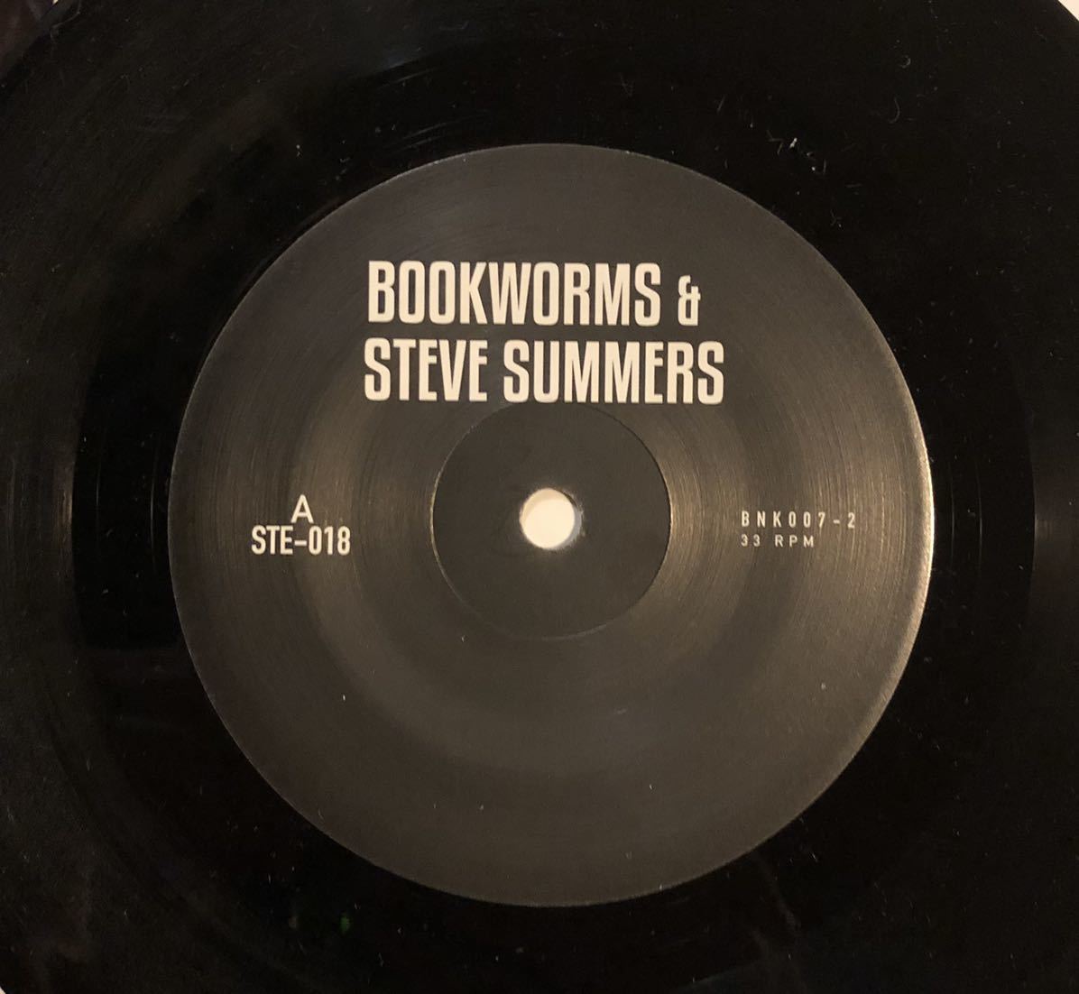 EP Bookworms & Steve Summers Bookworms & Steve Summers / BANK Records NYC BNK-007-2 / US拍卖