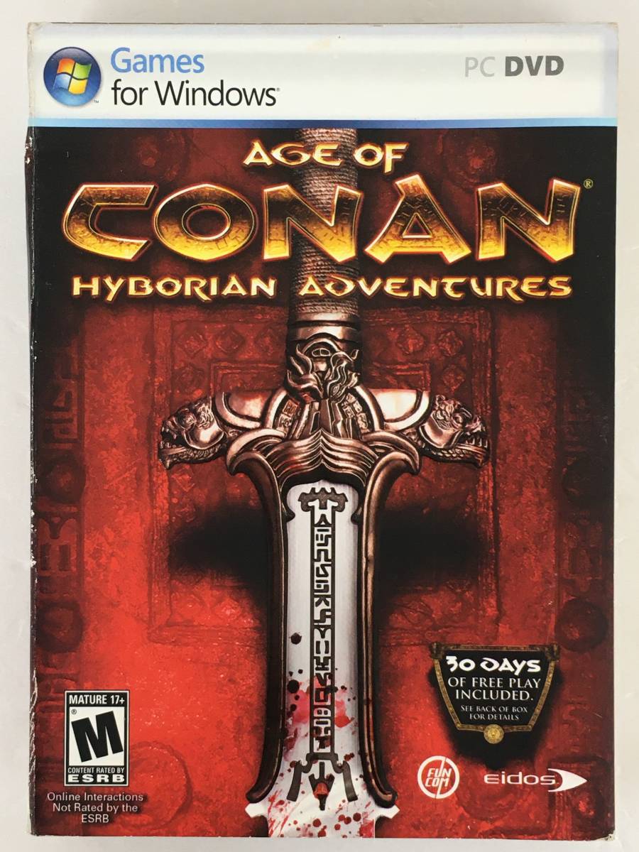 ★☆B371 Windows Vista/XP Age of Conan Hyborian Adventures 輸入版☆★拍卖