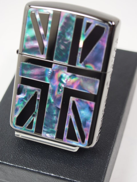 Zippo Simon Carter(サイモンカーター)ARMOR Shell シェル 黒 SCP-SBK 新品 London ユニオンジャック 送料無料拍卖