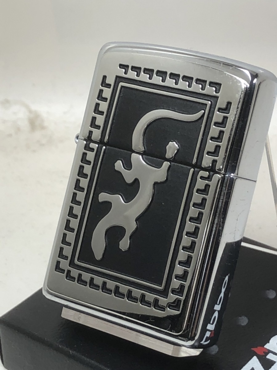 2007年絶版 Zippo GECKO トカゲ ヤモリ(重量級メタル)#652 新品拍卖