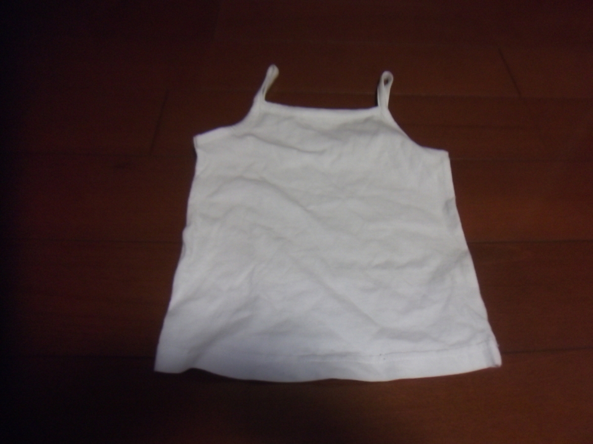 新品 女児 キャミソール サイズ90 インナーに クリックポスト発送可 切手可拍卖