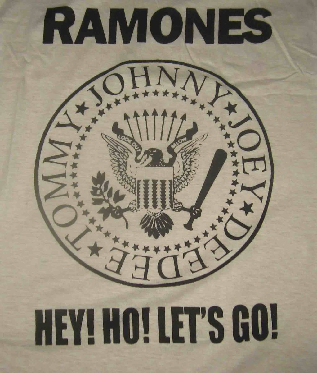 RAMONES ラモーンズ PUNK 未使用白 M・L・2L 3L の4サイズあり拍卖