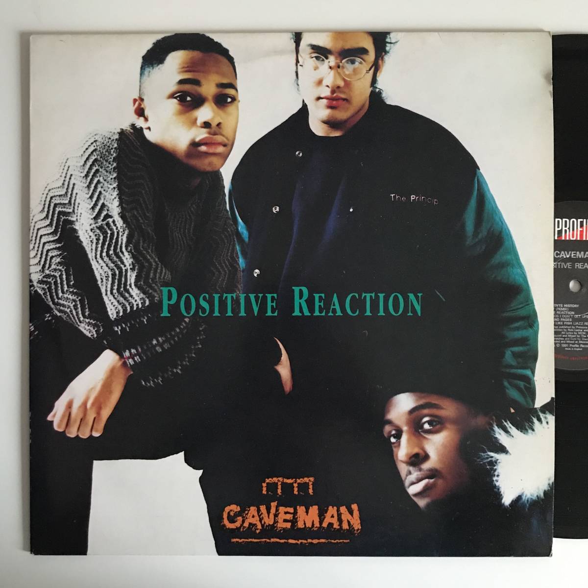 Caveman - Positive Reaction (UKオリジナル/LP/アルバム/ミドル/ニュースクール)拍卖