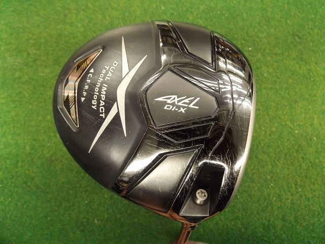 【税込】1108 AXEL DI-X 10.5° 純正カーボン R カバー有 ツルヤゴルフ アクセル ドライバー .773805.拍卖