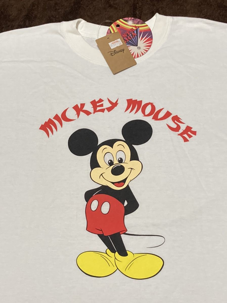 【定価3190円】Lサイズ 完売品 新品 ディズニー Disney ミッキー ミニー ミニーマウス レトロ 絵柄 T シャツ/ランド シー ホワイト a拍卖