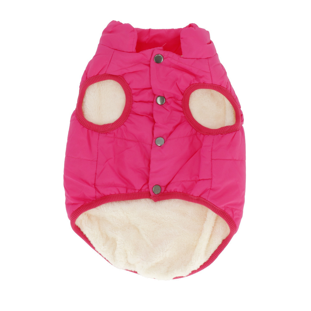 ☆ ピンク ☆ XXLサイズ ペット 服 秋冬 ダウン 通販 かわいい 防寒 犬 冬服 秋冬 あったか 中型犬 中型 中綿 裏地ボア リード通し穴付き拍卖