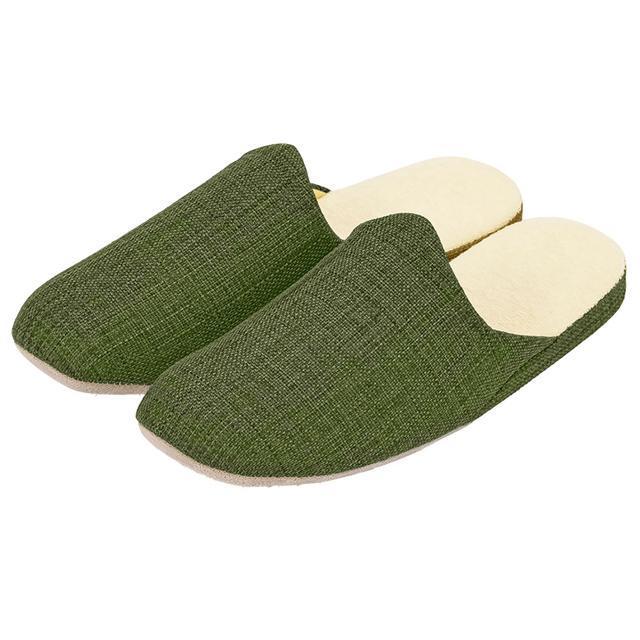 ☆ 53.モスグリーン2 ☆ スリッパM(23-24.5cm) スリッパ 室内用 おしゃれ 来客用 グレイズ GRAZE レディース 室内履き かわいい ルームシ拍卖
