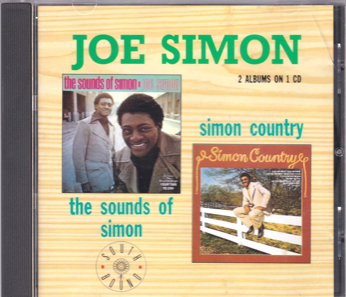 ☆JOE SIMON(ジョー・サイモン)/The Sounds Of Simon&Simon Country『71年&73年発表のディープ・ソウルの大名盤2in1』◆初CD化&廃盤 拍卖