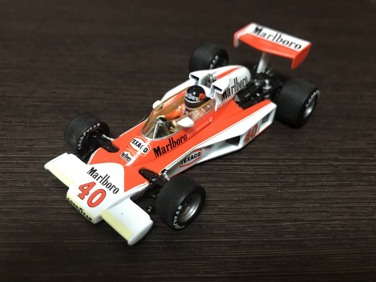 1/43 MINICHAMPS 【Marlboro】 マクラーレン・フォード M23 #40 G.ヴィルヌーブ イギリスGP 1977拍卖