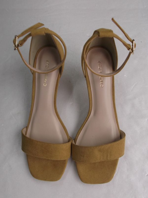 opaque.clip オペークドットクリップ スクエアトウヒールサンダル サイズМ拍卖