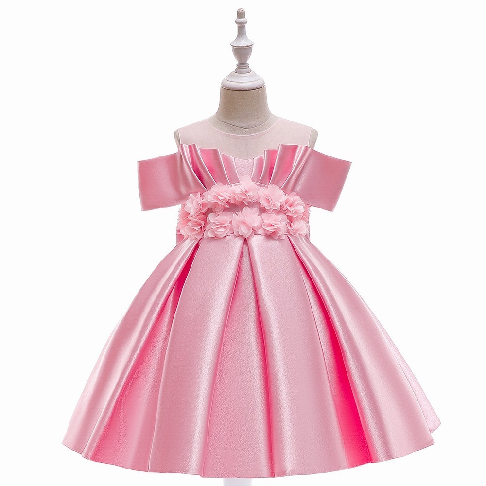 cwx091★子供ドレスキッズドレス発表会演奏会フォーマル結婚式七五三誕生日フォーマルドレス キラキラカラードレスピアノ発表会拍卖