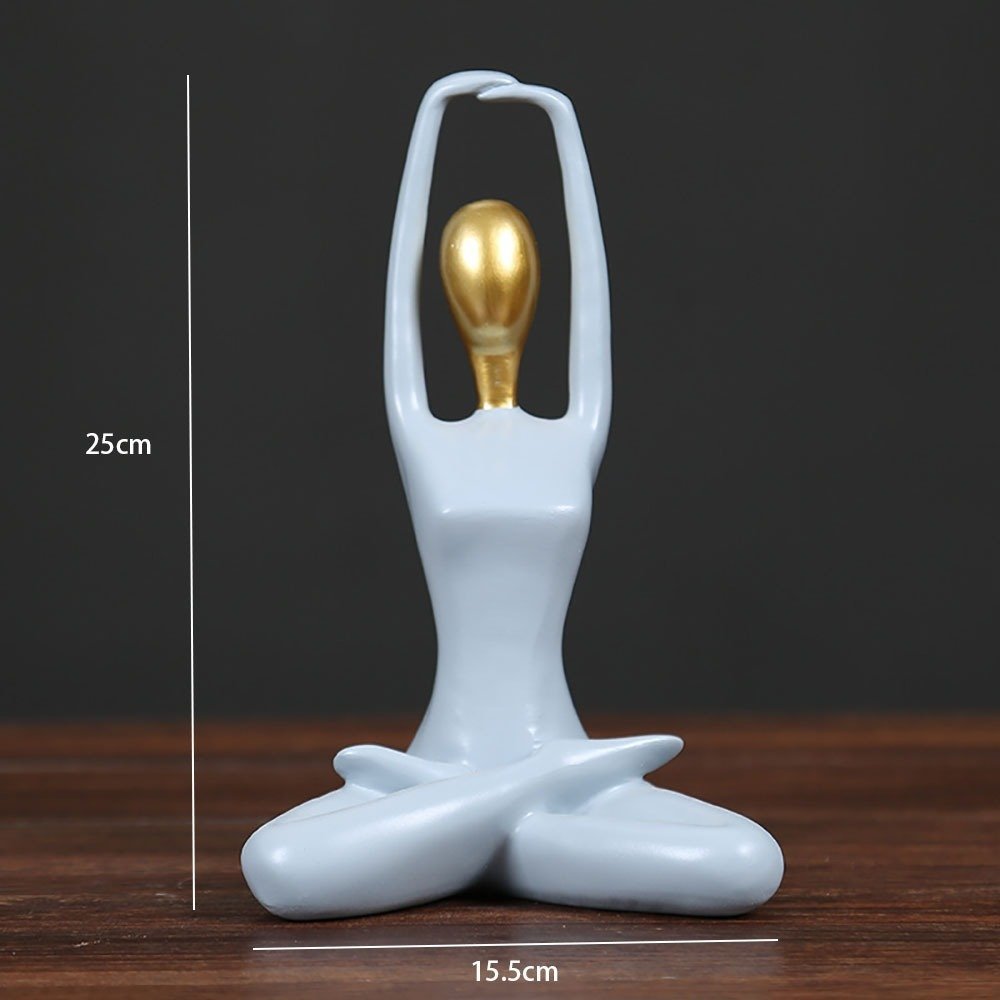 PYD350★北欧現代 樹脂製置物ジンティブ・ハウグ クリエイ リビサリングアクセー 人物の置物 ギフト工芸品拍卖