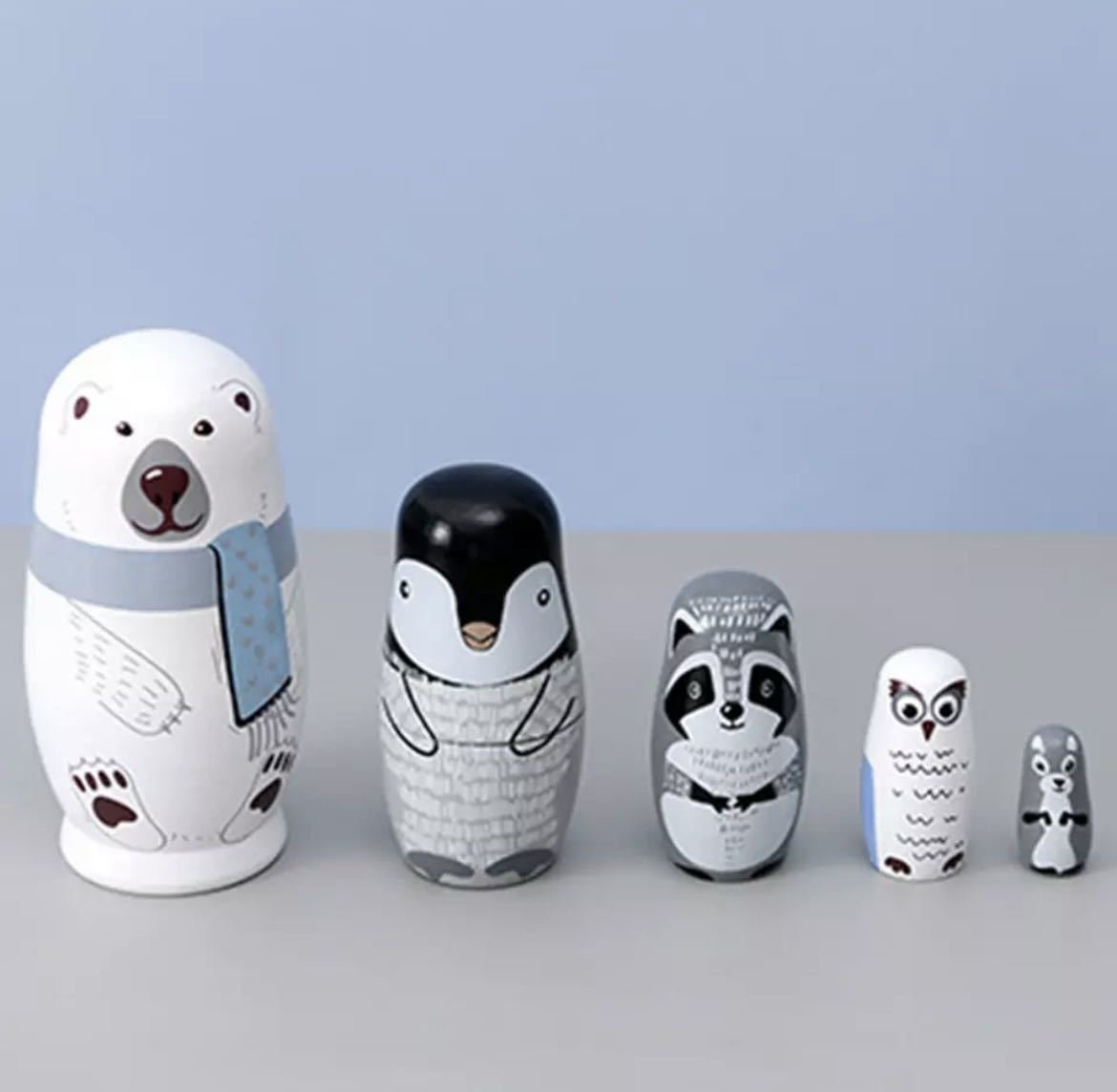 LHH414★手作り マトリョーシカ 小物 装飾 インテリア アンティーク おもちゃ ロシア 動物 アニマル 可愛い おもしろい拍卖