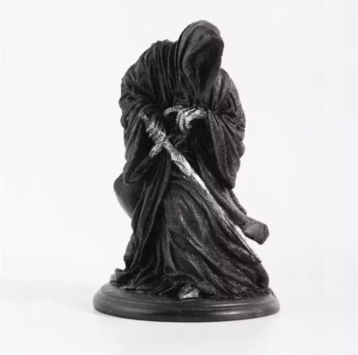 LHH526★死神 樹脂置物 リビングデッド フィギュア 飾り 小物 ファンタジー ダーク ハロウィン 置物 像 ゴシック 装飾 インテリア オブジェ拍卖