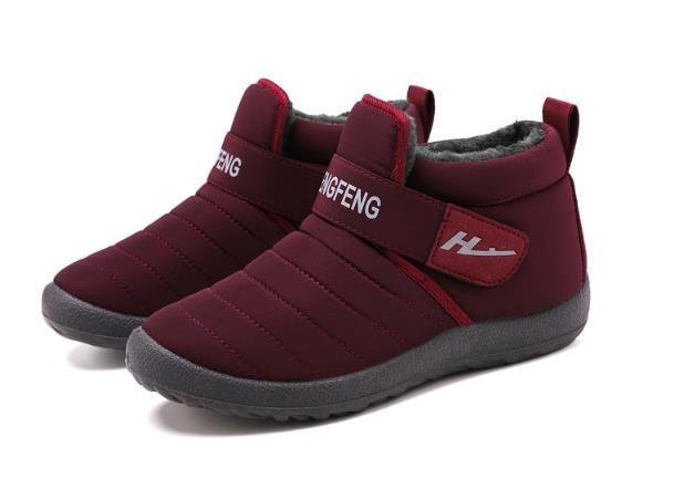 LHK476★スノーシューズ 裏起毛 レディース カジュアル 冬用ブーツ スノーブーツ 雪靴 軽量 防寒 防滑 アウトドア拍卖