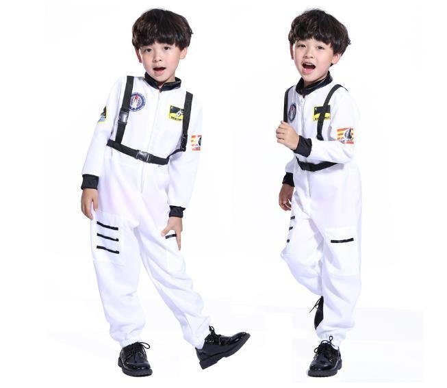LHK136★ハロウィン コスプレ 衣装 子供服 イベント スコスチューム かわいい アストロノート 宇宙飛行士拍卖