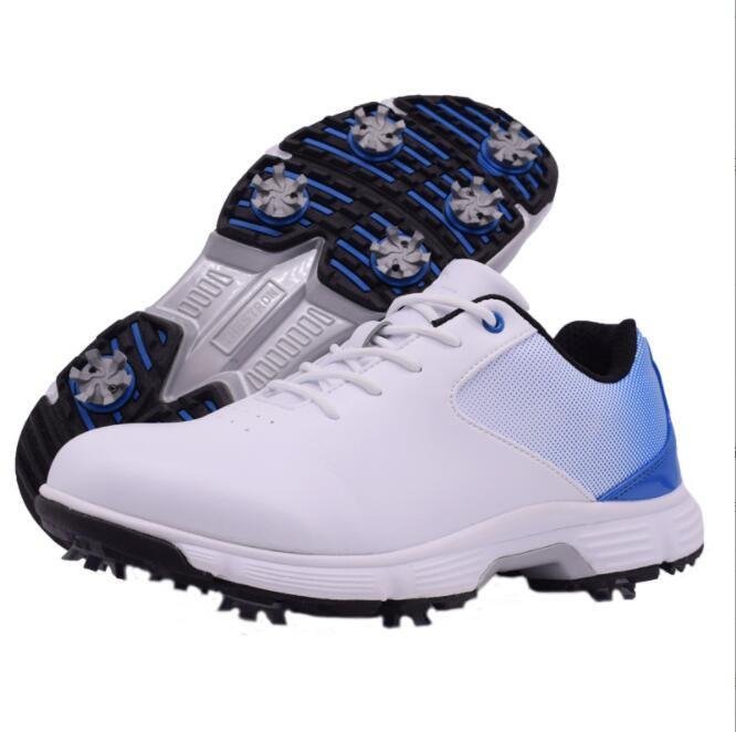 HSM276★ゴルフシューズ メンズ 新作スニーカー 強いグリップ スパイク靴 ソフトスパイク アウトドアフシューズ 防水 防滑 耐磨拍卖