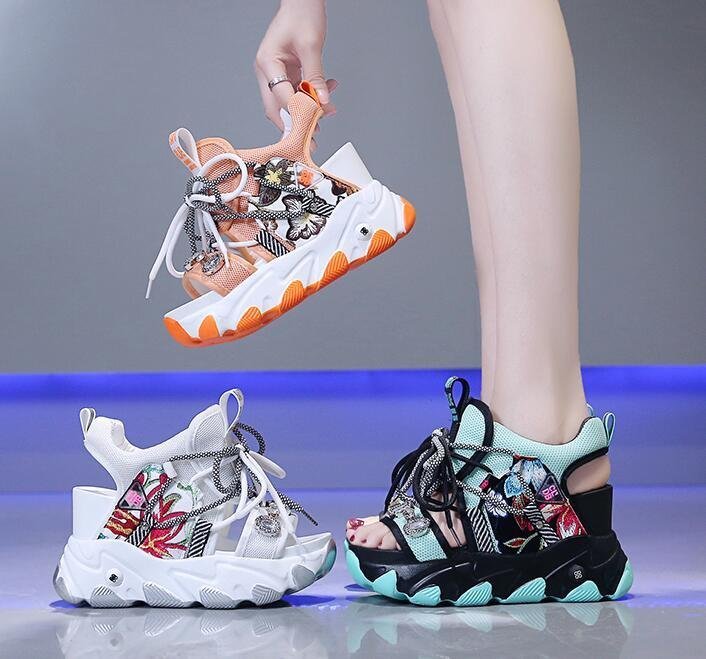 HSM217★サンダルレディース 2021 厚底 スポーツサンダル ビーチサンダル ミュール コンフォートサンダル 歩きやすい 軽量 22~24.5cm拍卖