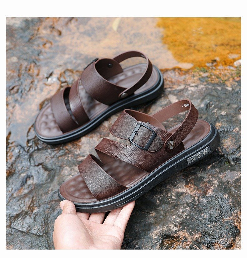 TZX03★通気 防滑 サマーサンダル★デュアルパーパススリッパ★メンズ サンダル★ ビーチサンダル★屋外★【 カラーとサイズ選択可】拍卖