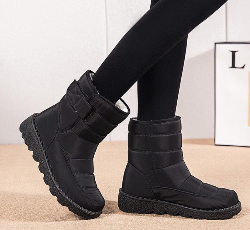 LHK539★ レディース スノーブーツ スノーシューズ 裏起毛 防滑 防寒 防水 カジュアル 軽量 スーキ場 アウトドア 23-26.5㎝拍卖