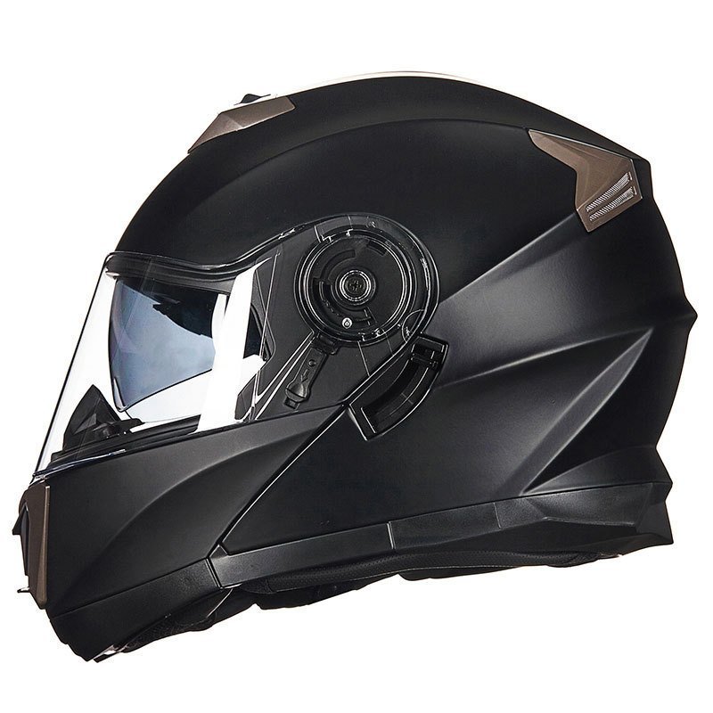 TZX528★フリップアップヘルメット システムヘルメット ヘルメット バイク用 フルフェイス 春秋冬 9色 艶消し黒拍卖