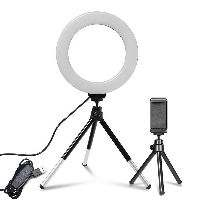 CJM294★LEDリングライト 調光可能 自撮り ライブ 3色モード・10段階調光 携帯便利 角度調整拍卖