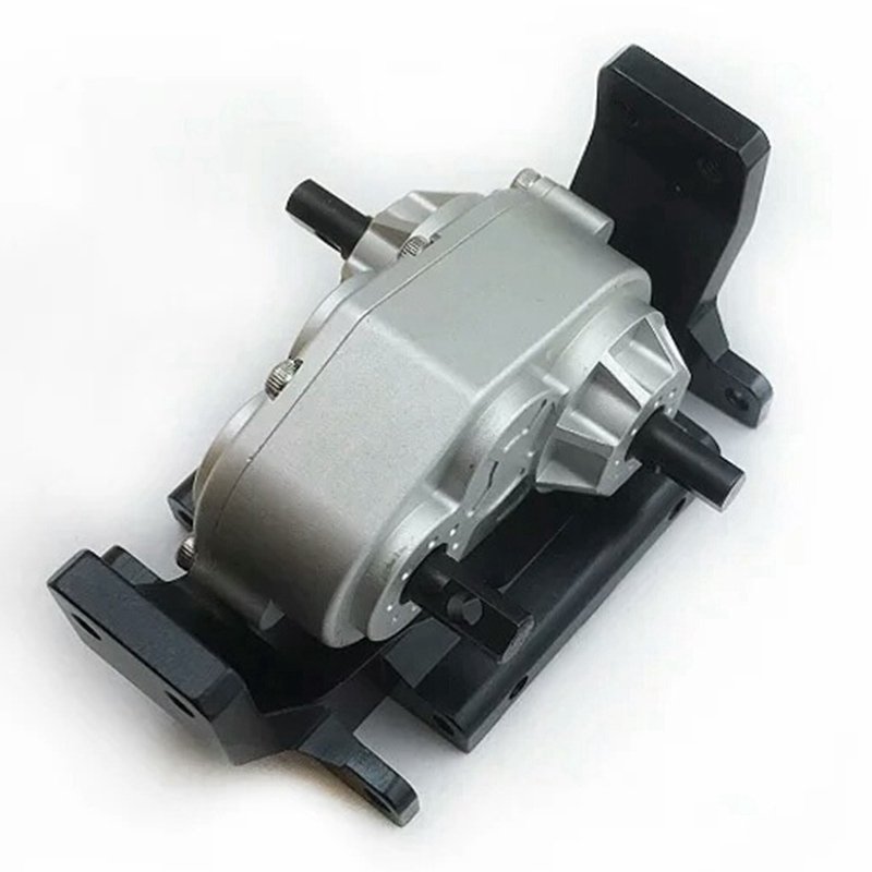 cjx187★1/10 SCX10 RC4WD用メタル転送ケースGelande II D90 RCクローラー拍卖