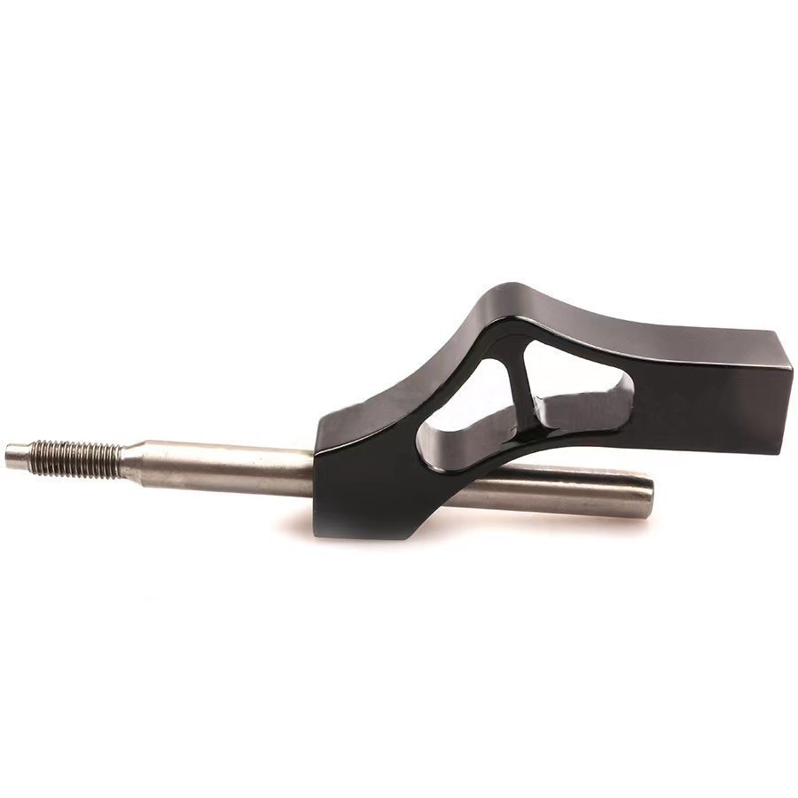 CJM471★シフトノブ延長 マニュアルレバー延長棒 シフトノブ高さ調節 ポジション変更 シフトチェンジ トラック対応 汎用タイプ ブラック拍卖