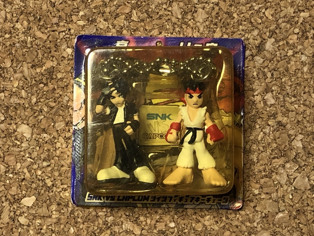 【SNK グッズ 2】フィギュア キーチェーン CAPCOM 京 リュウ 非売品拍卖
