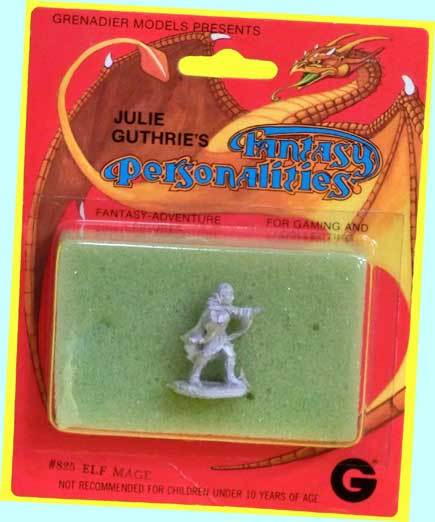 ▲▲#825 ELF MAGE・Fantasy Personalities 25㍉ メタル人形★GRENADIER MODELS★一次流通 新品未開封未使用 絶版 超貴重レア 美品★拍卖