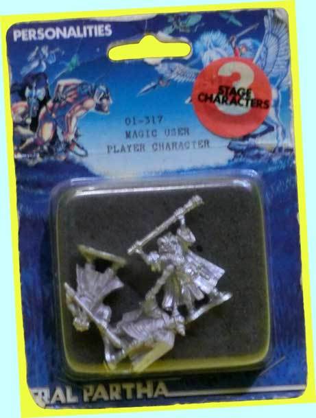 ▲▲最終品★#01-317▼ MAGIC USER 3体入り★RAL PARTHA★01-Personalities 25㍉ メタル人形★一次流通 新品未開封未使用 超貴重 台紙難有拍卖