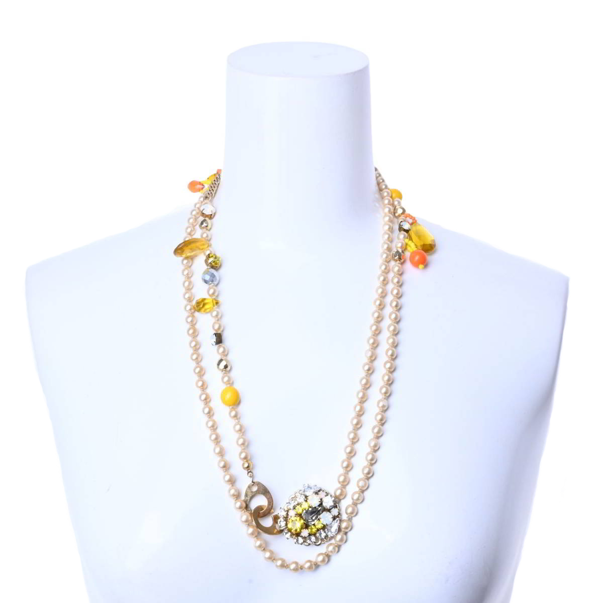 美品 rada 2連 パール ネックレス ONE SIZE マルチ ラダ KL4CBQUC65拍卖