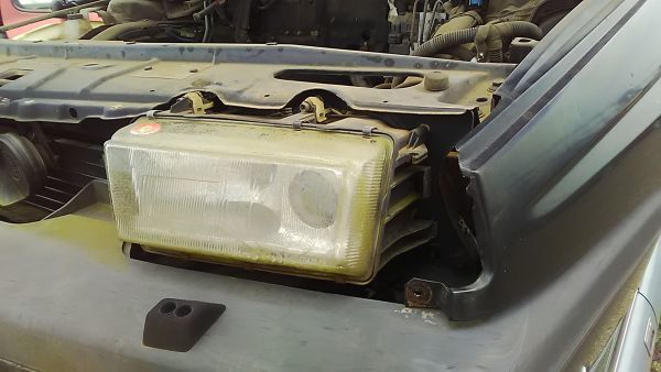 ■アルファロメオ 155 ヘッドライト 左 中古 60554866 60613350 部品取あり ライト ヘッドランプ ■拍卖