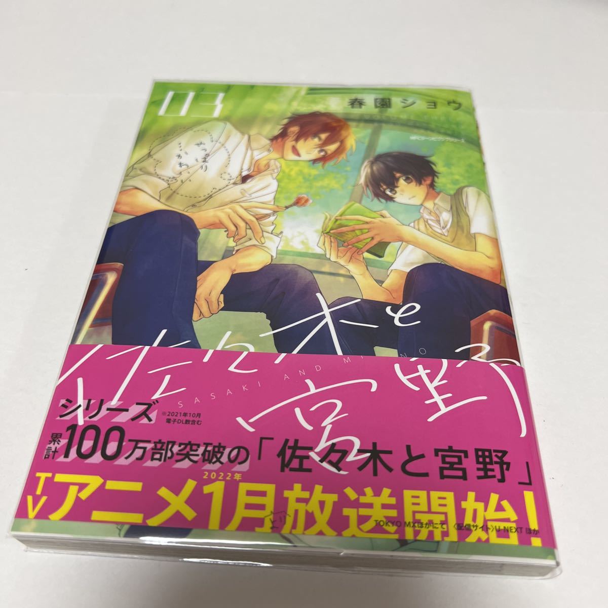BL 3683 佐々木と宮野③…春園ショウ拍卖